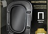 Сиденье для унитаза Teymi S40311 (совместимо T40311) быстросъемное дюропласт микролифт
