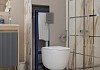 Комплект инсталляция Teymi Rapid SL с кнопкой GROHE оружейная сталь + унитаз ТОРНАДО Lori Vortex 3 пок F17631 № 15
