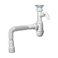 Превью фото Сифон для кухни Ani Plast Grot A1015 № 1