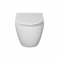 Превью фото Унитаз подвесной Niagara Vista безободковый с тонкой крышкой NG-9301 № 1