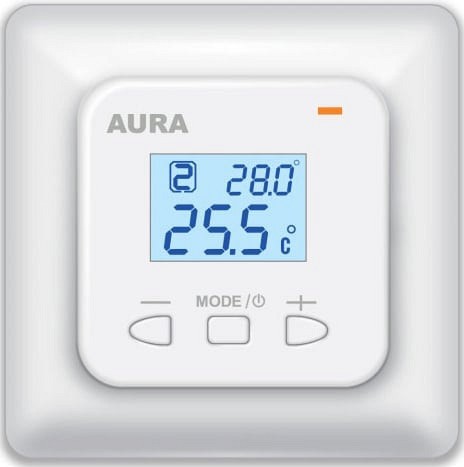 купить Терморегулятор Aura Technology LTC 440 белый для квартиры и дома