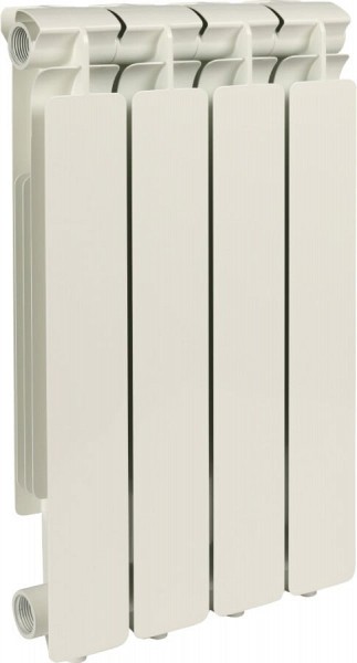 Радиатор алюминиевый Stout Bravo SRA-0110-050004 4 секции для системы отопления дома, офиса, дачи и квартиры