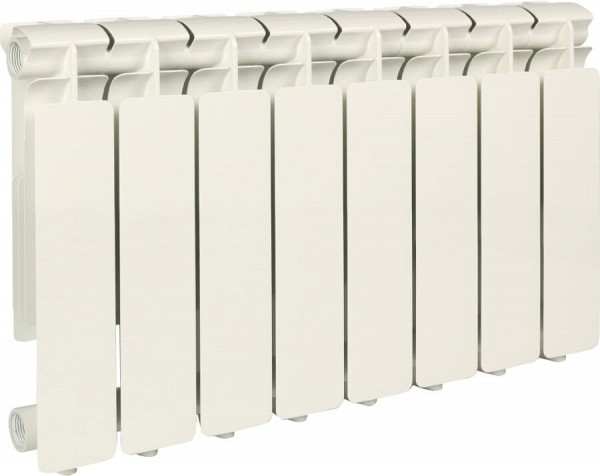 Радиатор алюминиевый Stout Bravo SRA-0110-035008 8 секций для системы отопления дома, офиса, дачи и квартиры