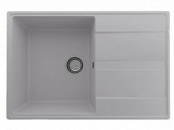 Превью фото Мойка ULGRAN Quartz Prima 750-04 Платина № 1