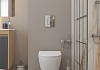 Комплект инсталляция Teymi Rapid SL с кнопкой GROHE хром унитаз подвесной безободковый Lina PP F17833 № 16