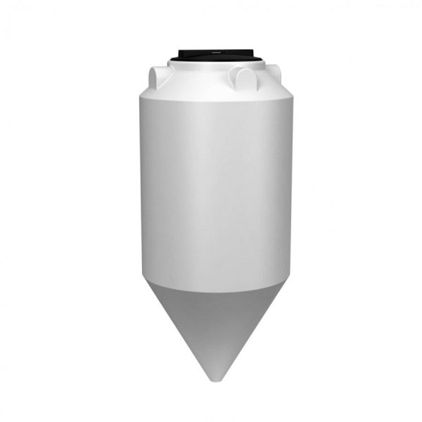 Емкость ЭкоПром ФМ 240 с крышкой с дыхательным клапаном белый 108.0240.001.0