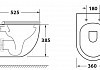 Унитаз подвесной безободковый OWL Wave Cirkel-H с сиденьем DP микролифт № 6