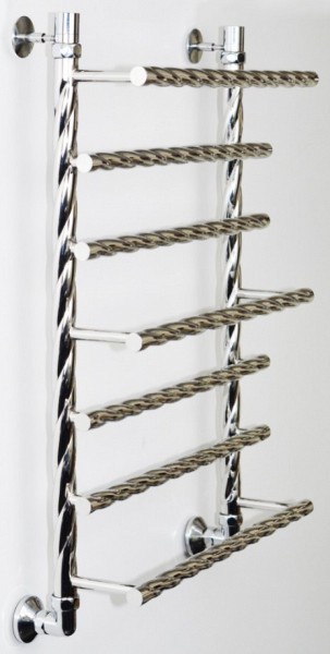 Полотенцесушитель универсальный Двин Q braid 100/60 1"-3/4"-1/2" К1, Полированный 4627146181231