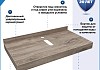 Столешница под раковину Teymi Helmi 90, керамогранитная, дуб кашмир T150409 T150409 № 2