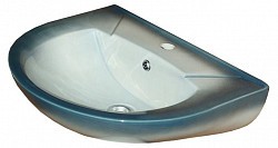 Превью фото Раковина Rosa Элеганс зелёная № 1