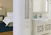 Шкаф-пенал Акватон Беатриче L слоновая кость с патиной 1A187403BEM6L 1A187403BEM6L
