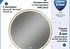 Зеркало настенное с подсветкой в ванную круглое Teymi Lina Romantic Gold D60 LED сенсор антипар T20131 T20131 № 2