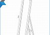 Зеркало напольное интерьерное в полный рост Teymi Helmi 45x160 венге T20244 T20244 № 9