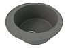 Мойка для кухни D48 круглая серая матовая Teymi Lina Smart T120105 № 7