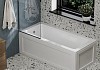 Ванна акриловая 150х70 с каркасом и экраном фронтальным с торцевой панелью 4 в 1 Teymi Helmi Pro 150 F14957 № 7