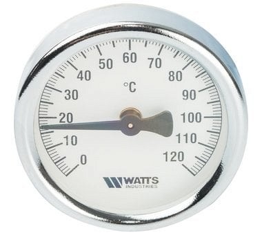 Watts FR810(ТАВ) 63/120 Термометр биметаллический накладной