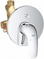 Превью фото Смеситель Grohe Eurostyle 23730003 с внутренней частью, для ванны с душем № 1