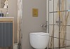 Комплект инсталляция Teymi Rapid SL с кнопкой GROHE золото глянец + унитаз ТОРНАДО Lori Vortex 3 пок F17632 № 16