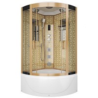 Превью фото Душевая кабина Niagara Lux 7790G золото № 1