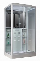 Превью фото Душевая кабина Loranto Selak CS 127 R 90x120x215 см белая № 1