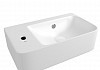Комплект Teymi 2 в 1 для ванной: раковина Hanna 45 левая, подвесная + выпуск Teymi с переливом белый F01554 № 6