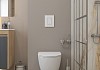 Комплект инсталляция Teymi Rapid SL с кнопкой GROHE белая + унитаз ТОРНАДО Lina Vortex 3 пок F17499 № 17