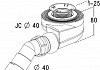 Сифон для поддона Radaway 5SL1 № 2