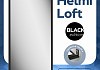 Зеркало Teymi Helmi Loft 50х90, Black Edition, черная стальная рама, полка T20308 T20308