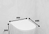 Комплект инсталляция Teymi Rapid SL с кнопкой GROHE золото глянец + унитаз Solli Pro F17927 № 6