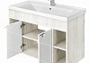 Тумба под раковину Aquaton Флай 100 белый, дуб крафт 1A237501FAX10 1A237501FAX10 № 2