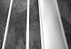 Трап для душа под плитку с сухим затвором вертикальный выпуск Teymi Aina 10х40 нержавеющая сталь T90355 № 24
