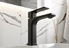 Смеситель для раковины черный матовый Teymi Lori T10257 № 6
