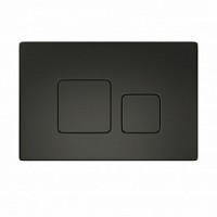 Превью фото Клавиша смыва Teymi Kati (подходит для инсталляций T70011, T70033, T70035) двойной смыв черный матовый T70702BM № 1