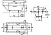 Ванна стальная Kaldewei Advantage Saniform Plus 112930003001 170x73 с покрытием Easy Clean, Anti-Slip № 8