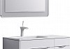Комплект мебели для ванной Aqwella 5 stars Malaga 90 L белая  № 4