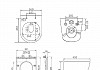 Комплект 3 в 1 инсталляция Grohe Rapid SL + Унитаз подвесной Teymi Lina Vortex 3 пок + кнопка хром F18268 № 13