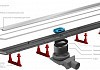 Душевой лоток Pestan Confluo Premium Line 450 с решеткой № 6
