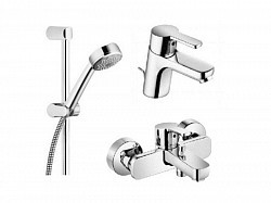 Превью фото Kludi Комплект смесителей с душем Logo Neo 376840575 № 1