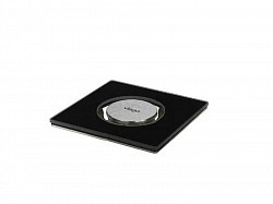 Превью фото Дизайн-решетка для трапа Viega 617141 черное стекло, сталь № 1