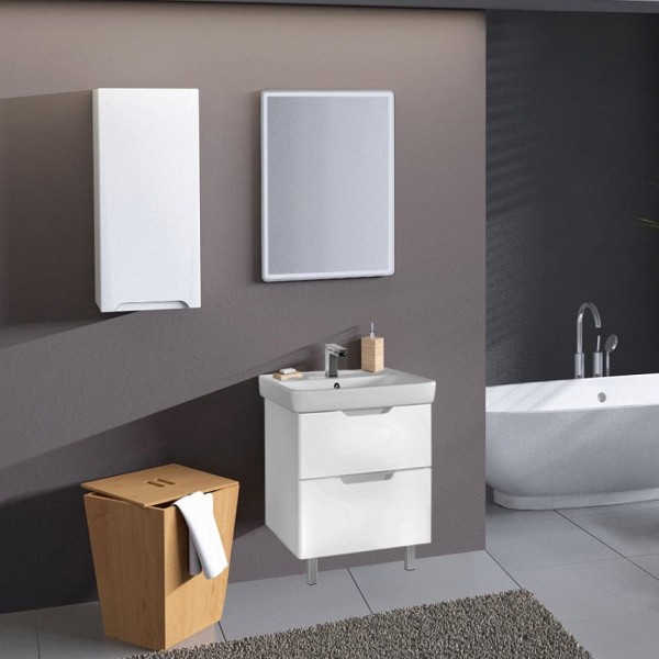 Комплект мебели для ванной Dreja Q Plus 55 белая
