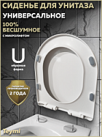 Превью фото Сиденье для унитаза Teymi S40117 (совместимо T40117) быстросъемное, микролифт № 1