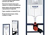 Комплект 3 в 1 инсталляция Grohe Rapid SL + Унитаз подвесной Teymi Lina S + кнопка хром F17135 № 2