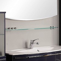 Превью фото Полка Акватон Севилья 120 стеклянная 1A125903SE010 № 1