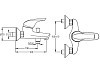 Ideal Standard Настенный однорукоятковый смеситель для ванны Ceraplan New B3697AA № 2