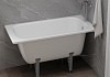Ванна стальная Teymi Lina 120х70 + ножки для стальной ванны универсальные F01629 № 5