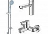 Комплект для ванной комнаты Bravat Stream-D 3 в 1 F00311C