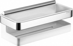 Превью фото Полка Keuco Collection Moll со стеклоочистителем, белая № 1