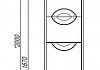 Шкаф-пенал Акватон Сильва R дуб полярный, с бельевой корзиной 1A215603SIW7R 1A215603SIW7R № 5