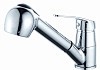 Смеситель для кухни Diadonna D80-660112 с вытяжной лейкой, картридж 35 мм, хром, крепление шпилька