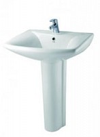 Превью фото Раковина с пьедесталом Creo Ceramique TOURS TO3000+TO3010 № 1